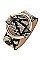FAUX LEATHER SNAKE PATTERN BRACELET