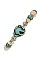 BEADED MIX GEM ORB BRACELET
