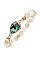 BEADED MIX GEM ORB BRACELET