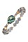 BEADED MIX GEM ORB BRACELET