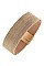 CHAIN ACCENT  MULTI ROW BRACELET