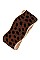 WAVE DOTTED ANIMAL PRINT FRAMED BRACELET