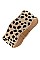 WAVE DOTTED ANIMAL PRINT FRAMED BRACELET