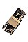 MULTI ROW ANIMAL PRINT BRACELET
