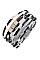 MULTI ROW ANIMAL PRINT BRACELET