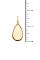 DANGLING FACETED TEARDROP EARRING