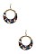 GEO PATTERN MULTI COLOR EARRING