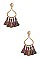 DANGLING TASSEL EARRING