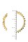 SPIKED HINGE BANGLE BRACELET