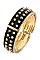 SPIKED HINGE BANGLE BRACELET
