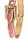 HINGE BUCKLE ACCENT BANGLE BRACELET