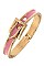 HINGE BUCKLE ACCENT BANGLE BRACELET
