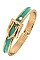 HINGE BUCKLE ACCENT BANGLE BRACELET