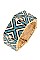 MULTI COLOR X PATTERN BRACELET