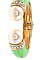 HINGE PEARL TIP CUFF BRACELET