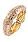 METAL ACCENT SQUARE BANGLE BRACELET