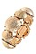 LINK DIMPLED CIRCLE BRACELET