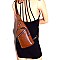 Unisex Multi-Pocket Asymmetrical Zipper Cross Body Sling Bag MH-A11-1072