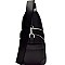 Unisex Multi-Pocket Clip-Lock Cross Body Sling Bag MH-A11-1073