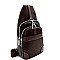 Unisex Multi-Pocket Clip-Lock Cross Body Sling Bag MH-A11-1073