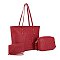red 3-IN-1 Fashion Design Tote Bag