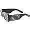 Pack of 12 Studded Shield Sunglasses