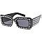 Pack of 12 Studded Shield Sunglasses