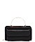 Round Top Handle Crossbody Clutch Wallet