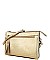 Multi Compartment Cross Body Clutch Bag