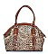 Leopard Print Large Size Tote-Satchel