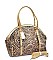 Leopard Print Large Size Tote-Satchel