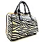 Zebra Print Design Slide-Lock Purse -RESTOCKED