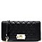 AS1028-LP Classic Quilted Clutch Cross Body