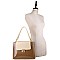 3 COMPARTMENT SHOULDER BAG