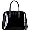 SWANK TWO TONE DOME SATCHEL