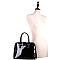 SWANK TWO TONE DOME SATCHEL