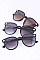 Pack of 12 Bee Accent Cat Eye Fashion Sunglasses