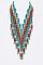 ORIGINAL TRIBAL BEAD BIB NECKLACE