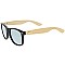 Pack of 12 Wood Frame Fashion Sunglasses