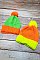 A dozen(12 units) assorted neon beanies as one pack