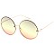 Pack of 12 Colorful Circle Design Sunglasses