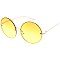 Pack of 12 Colorful Circle Design Sunglasses