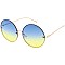 Pack of 12 Colorful Circle Design Sunglasses