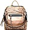 B5-6709-LP Studded Convertible Fashion High Quality Backpack