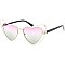 Pack of 12 Heart Shaped Two Tone Sunglasses