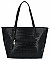 David Jones Paris Woven Scarfed Tote Bag