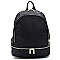 Fashion Zipper Nylon Backpack