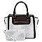 Monogrammed 2-in-1 Satchel