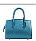 2 in 1 Metalic Padlock Satchel Wallet Set
