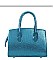 2 in 1 Metalic Padlock Satchel Wallet Set